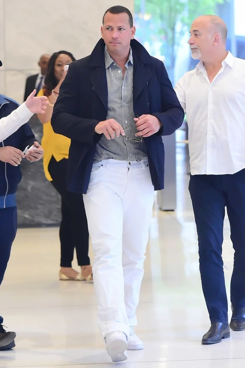 White jeans formal clearance outfit